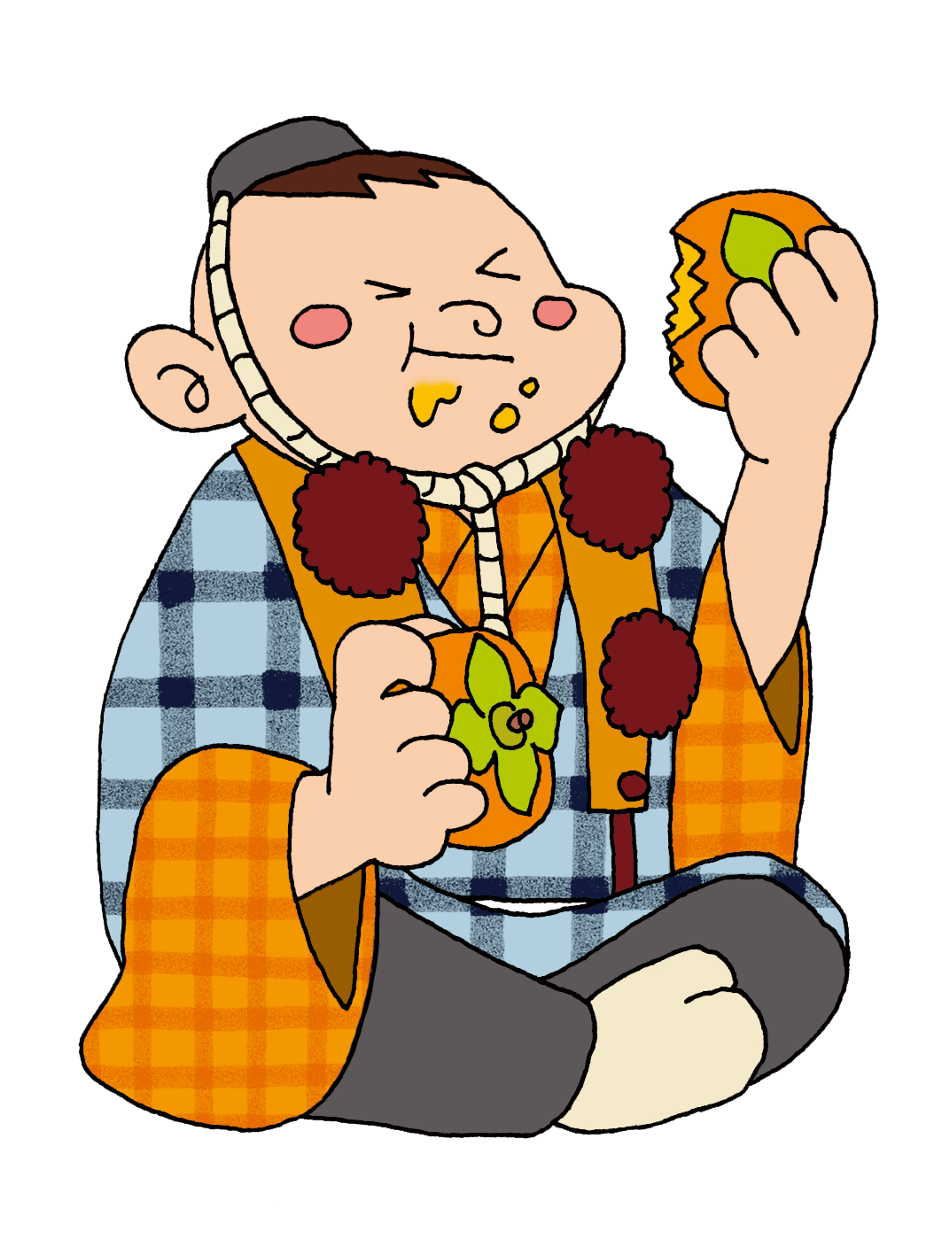 柿山伏の山伏